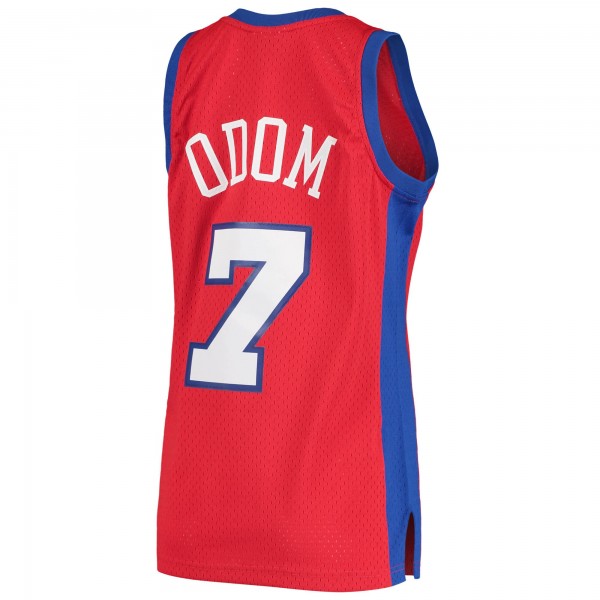 Игровая майка Lamar Odom LA Clippers Mitchell & Ness 2000/01 Hardwood Classics Swingman - Statement Edition - Red - оригинальная джерси НБА