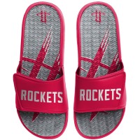 Шлепки Houston Rockets FOCO Wordmark Gel