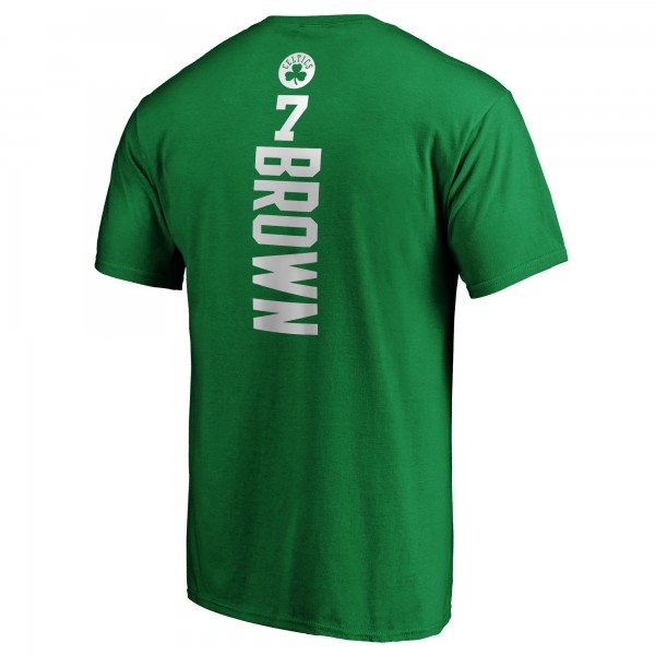 Футболка Jaylen Brown Boston Celtics Playmaker Name & Number - Kelly Green