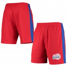 LA Clippers Mitchell & Ness Hardwood Classics Swingman Shorts - Red
