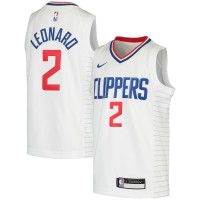 Игровая форма  Kawhi Leonard LA Clippers Nike Youth 2020/21 Swingman - Association Edition - White