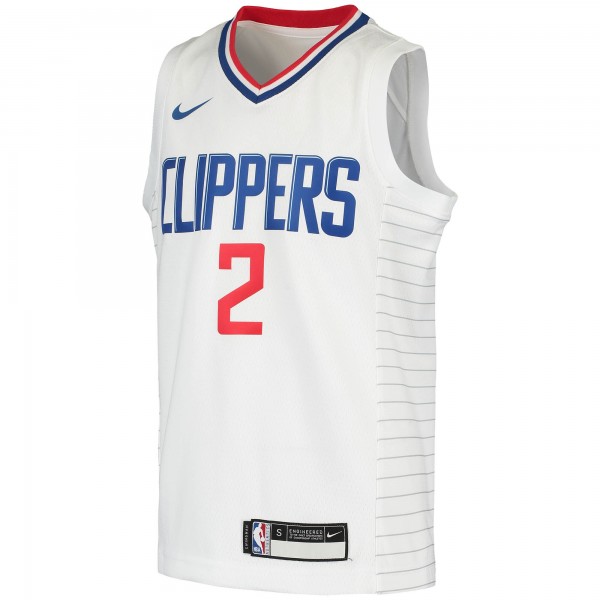 Игровая форма  Kawhi Leonard LA Clippers Nike Youth 2020/21 Swingman - Association Edition - White
