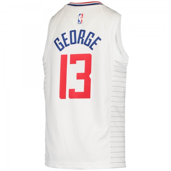 Игровая форма  Paul George LA Clippers Nike Youth 2020/21 Swingman - Association Edition - White
