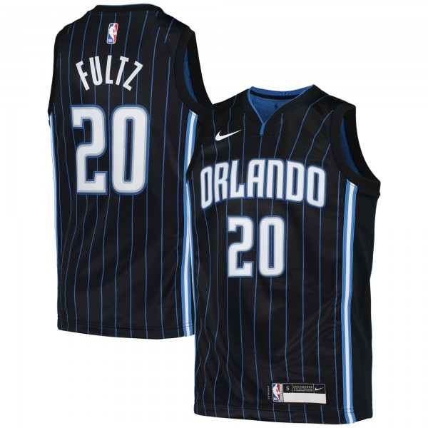 Детская игровая майка Markelle Fultz Orlando Magic Nike 2020/21 Swingman - Icon Edition - Black - баскетбольная джерси NBA