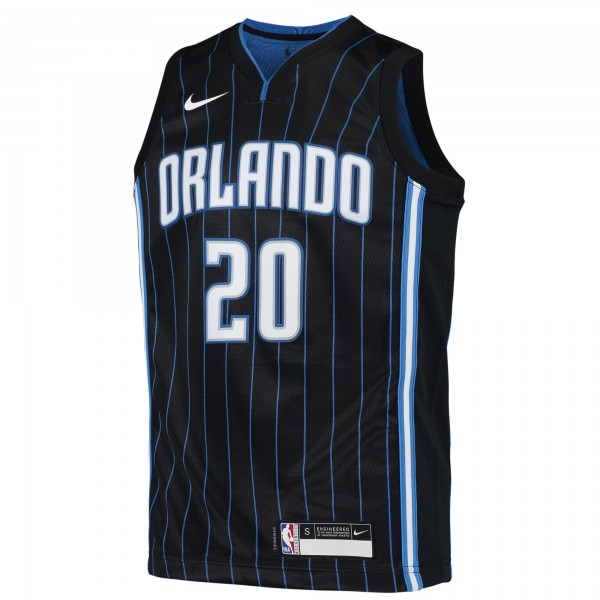 Детская игровая майка Markelle Fultz Orlando Magic Nike 2020/21 Swingman - Icon Edition - Black - баскетбольная джерси NBA
