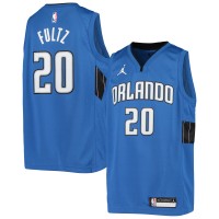 Детская игровая майка Markelle Fultz Orlando Magic Jordan Brand 2020/21 Swingman - Statement Edition - Blue