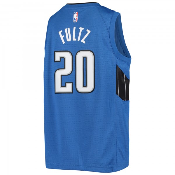 Детская игровая майка Markelle Fultz Orlando Magic Jordan Brand 2020/21 Swingman - Statement Edition - Blue - баскетбольная джерси NBA