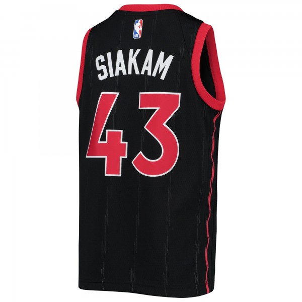 Игровая форма  Pascal Siakam Toronto Raptors Jordan Brand Youth 2020/21 Swingman - Statement Edition - Black