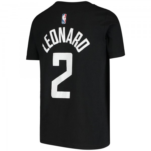 Детская футболка Kawhi Leonard LA Clippers Jordan Brand Statement Edition - Black