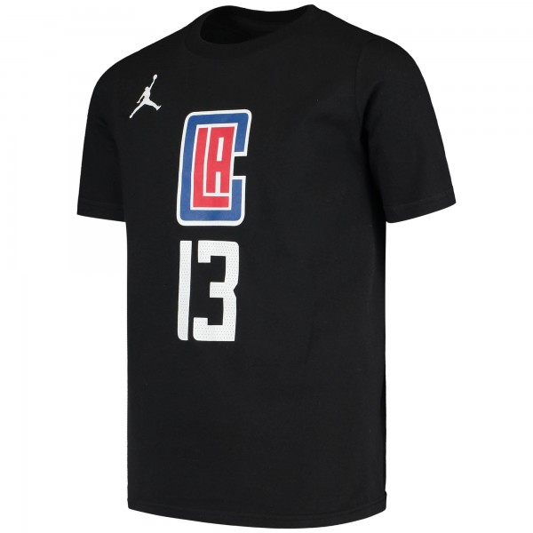 Детская футболка Paul George LA Clippers Jordan Brand Statement Edition - Black