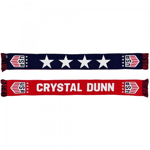 Crystal Dunn USWNT 4-Star Player Scarf - Red