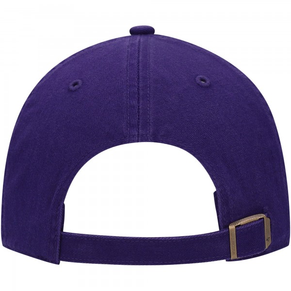 Бейсболка Los Angeles Lakers 47 Purple Logo Clean Up