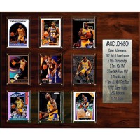 Los Angeles Lakers Magic Johnson 15 x 18 Plaque