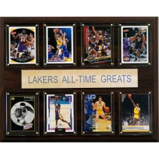 Los Angeles Lakers 12 x 15 All-Time Greats Plaque