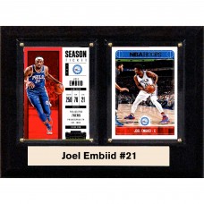 Philadelphia 76ers Joel Embiid 6 x 8 Plaque
