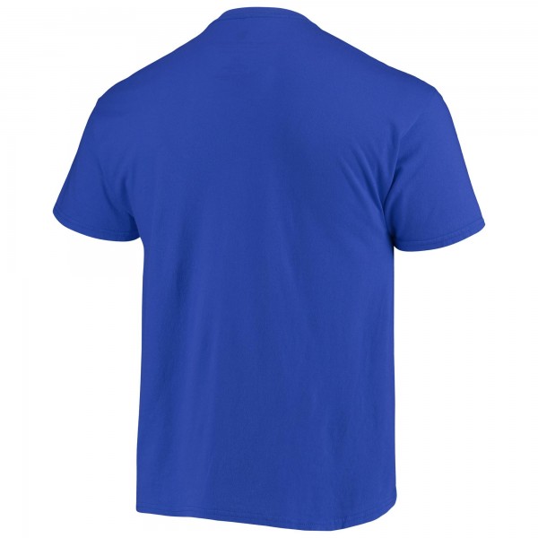 Футболка Philadelphia 76ers Junk Food Positive Message Enzyme Washed - Royal
