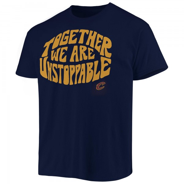 Футболка Cleveland Cavaliers Junk Food Positive Message Enzyme Washed - Navy