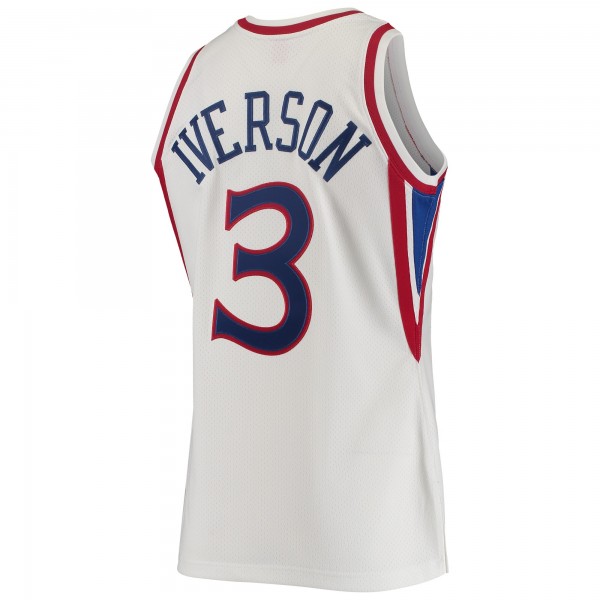 Игровая форма  Allen Iverson Philadelphia 76ers Mitchell & Ness Hardwood Classics Authentic - White