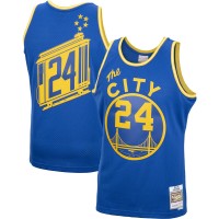 Игровая форма  Rick Barry Golden State Warriors Mitchell & Ness 2001/02 Hardwood Classics Swingman - Royal