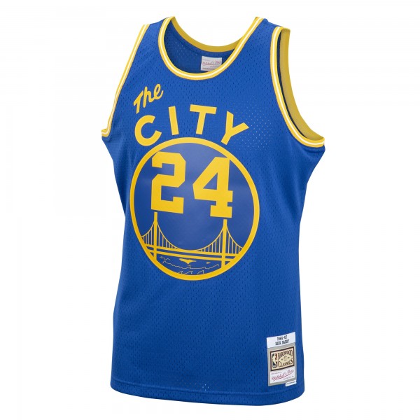 Игровая форма  Rick Barry Golden State Warriors Mitchell & Ness 2001/02 Hardwood Classics Swingman - Royal