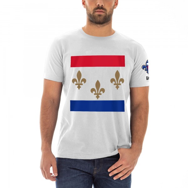 Футболка New Orleans Pelicans New Era 2020/21 City Edition - White