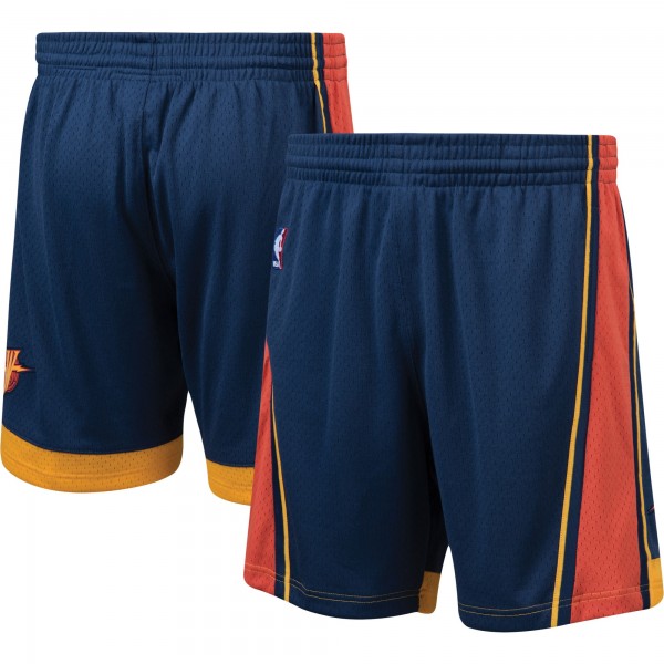 Шорты Golden State Warriors Mitchell & Ness Hardwood Classics Swingman Team - Navy