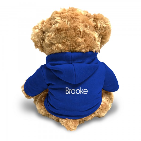 New York Knicks 10 Personalized Plush Bear & Basketball Set - Royal