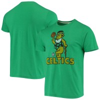 Футболка Boston Celtics Homage NBA x Grateful Dead Tri-Blend - Kelly Green