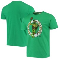 Футболка Boston Celtics Homage NBA x Teenage Mutant Ninja Turtles Tri-Blend - Kelly Green