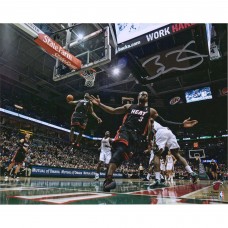 Autographed Miami Heat Dwyane Wade Fanatics Authentic 8 x 10 Alley-Oop to Lebron James Photograph