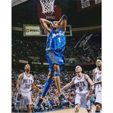 Autographed Orlando Magic Tracy McGrady Fanatics Authentic 16 x 20 Two Handed Dunk vs. New Jersey Nets Photograph