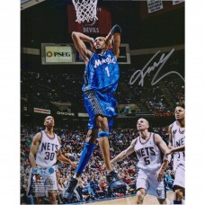 Autographed Orlando Magic Tracy McGrady Fanatics Authentic 8 x 10 Two Handed Dunk vs. New Jersey Nets Photograph