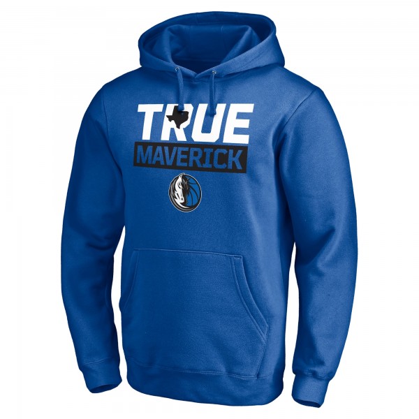 Толстовка с капюшоном Dallas Mavericks Post Up Hometown Collection - Blue - фирменная одежда NBA
