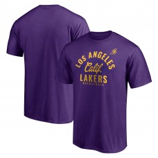 Футболка Los Angeles Lakers Post Up Hometown Collection - Purple