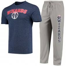 Комплект для сна Washington Wizards Concepts Sport - Gray/Heathered Navy