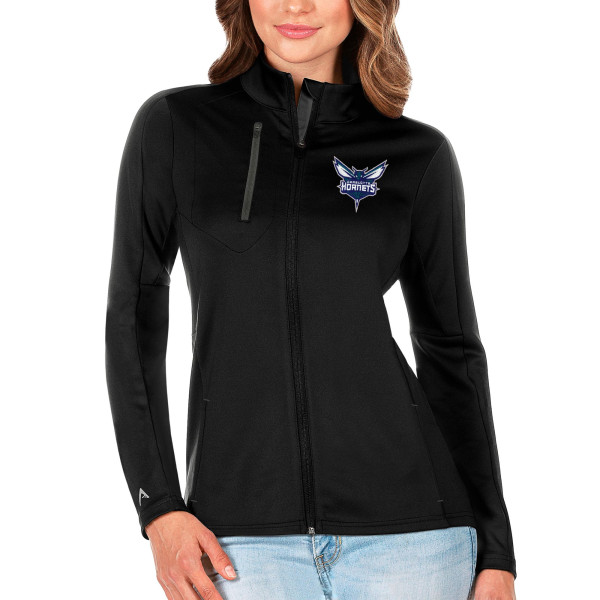 Женская куртка Charlotte Hornets Antigua Black Generation Full-Zip