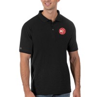 Футболка поло Atlanta Hawks Antigua - Black