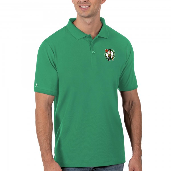 Футболка поло Boston Celtics Antigua - Green - спортивная одежда НБА