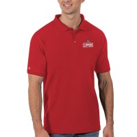 Футболка поло LA Clippers Antigua - Red