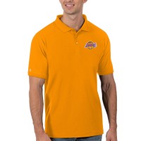 Поло Los Angeles Lakers Antigua Legacy Pique - Gold