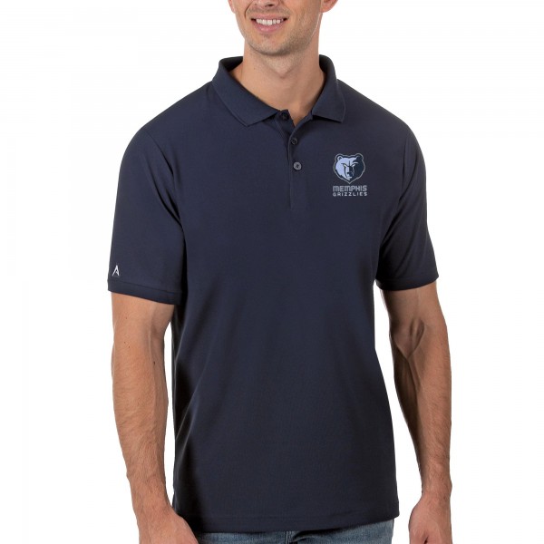 Футболка поло Memphis Grizzlies Antigua - Navy - спортивная одежда НБА