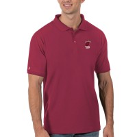 Поло Miami Heat Antigua Red Legacy Pique