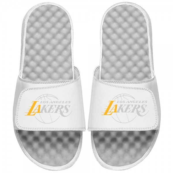 Шлепки Los Angeles Lakers ISlide Tonal Pop - White