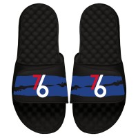 Шлепки Philadelphia 76ers ISlide 2020/21 City Edition Paint Stripe - Black