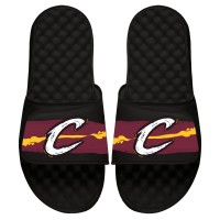 Детские шлепки Cleveland Cavaliers ISlide 2020/21 City Edition Paint Stripe - Black
