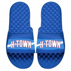 Детские шлепки Houston Rockets ISlide 2020/21 City Edition Paint Stripe - Royal