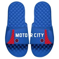 Шлепки Игровая форма  Detroit Pistons ISlide 2020/21 City Edition - Royal