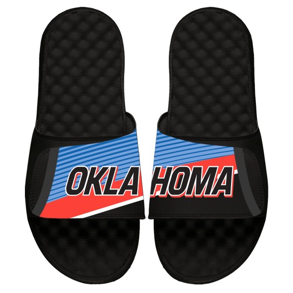 Игровая форма  Шлепки Oklahoma City Thunder ISlide 2020/21 City Edition - Black