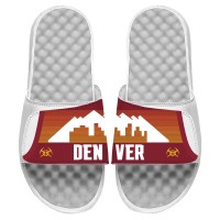 Детские шлепки Denver Nuggets ISlide 2020/21 City Edition - White