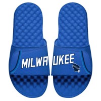 Детские шлепки Milwaukee Bucks ISlide 2020/21 City Edition - Royal